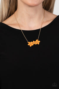 Petunia Picnic Orange Necklace - Jewelry by Bretta