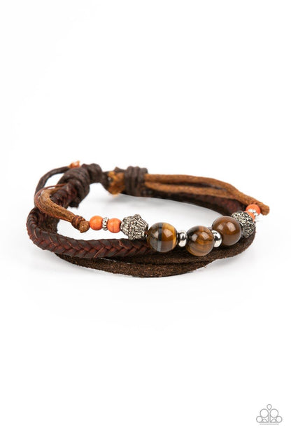 Tundra Tracker Orange Urban Bracelet - Jewelry by Bretta