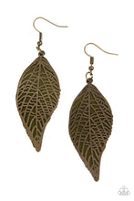 Leafy Luxury Green Earrings - Jewelry by Bretta