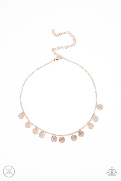 On My CHIME Rose Gold Necklace - Jewelry by Bretta