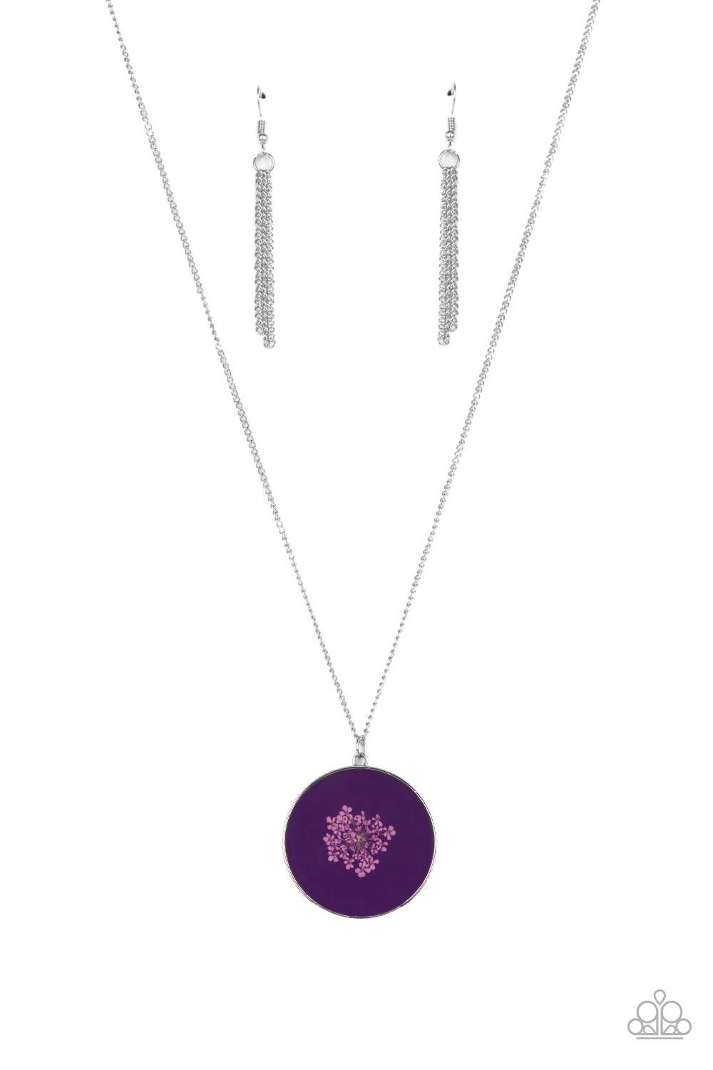 Prairie Picnic Purple Necklace - Jewelry by Bretta