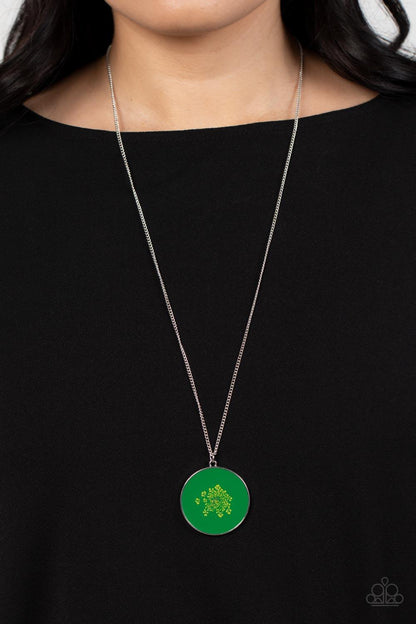 Prairie Picnic Green Necklace - Jewelry by Bretta