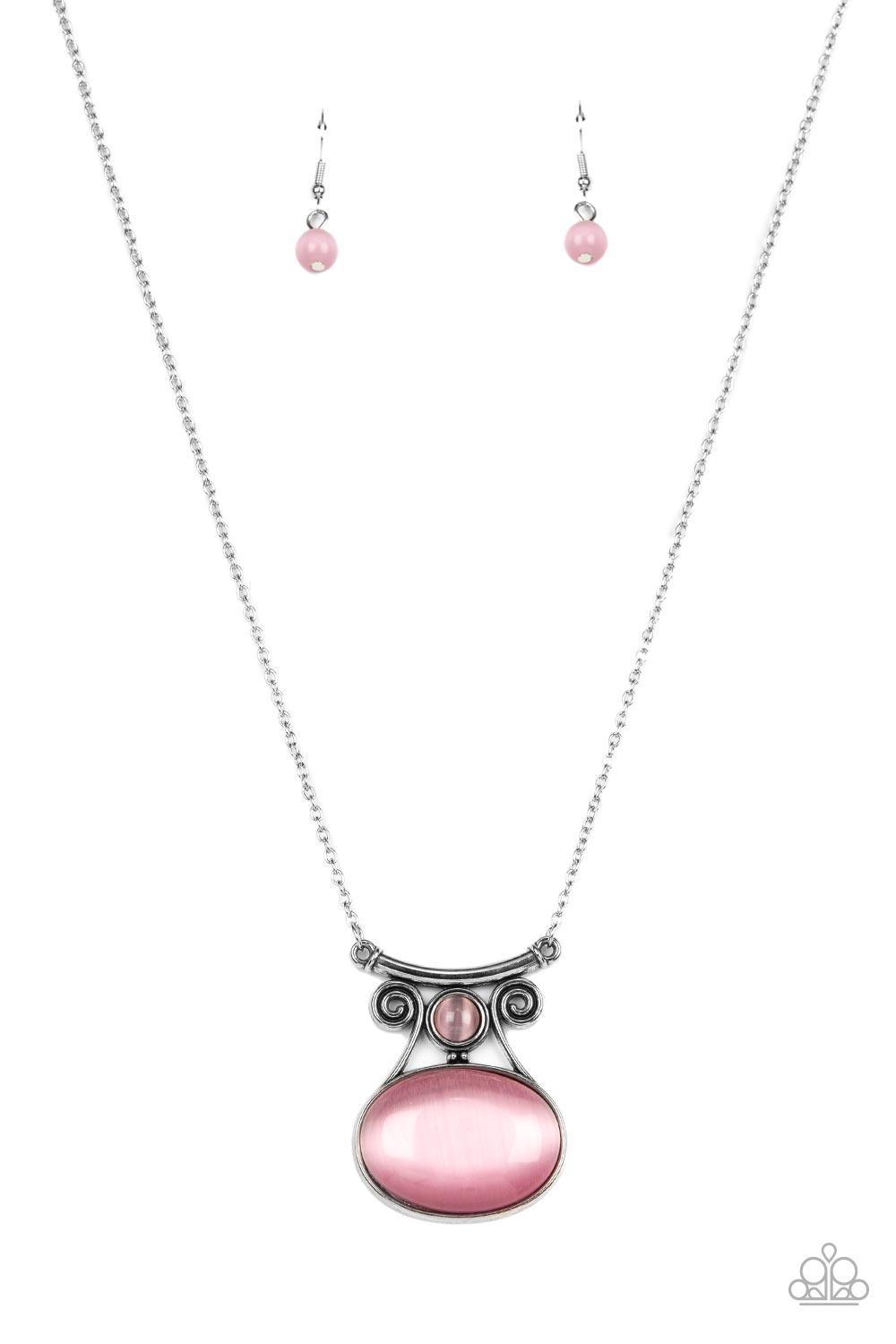 One DAYDREAM At A Time Pink Necklace - Jewelry by Bretta