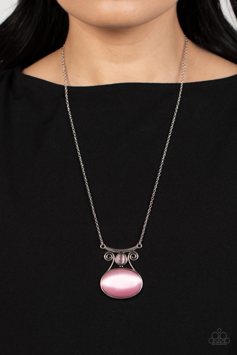 One DAYDREAM At A Time Pink Necklace - Jewelry by Bretta