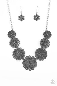 Basketful of Blossoms Silver Necklace - Jewelry by Bretta