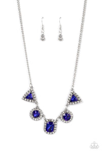 Posh Party Avenue Blue Necklace - Jewelry by Bretta
