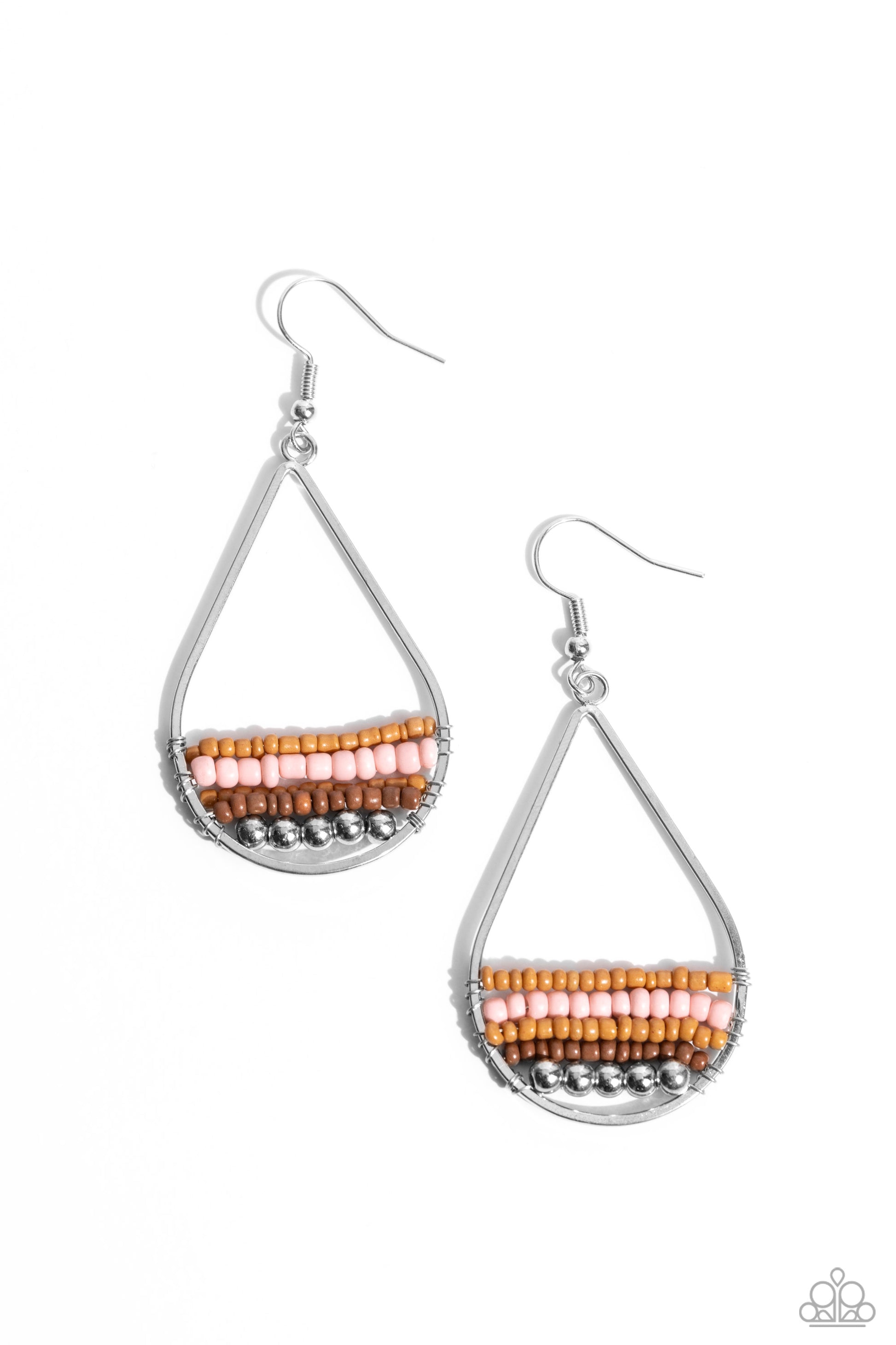 Mojave Mardi Gras Pink Earrings - Jewelry by Bretta