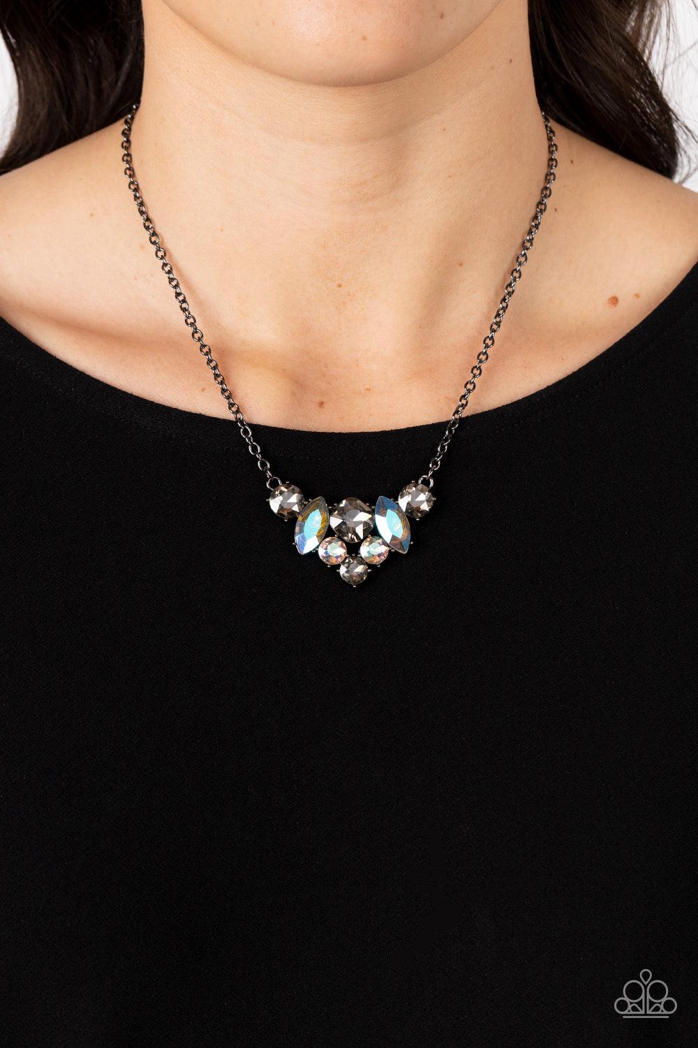 Lavishly Loaded Black Necklace - Jewelry by Bretta