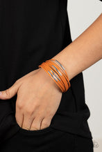 Suburban Outing Orange Bracelet - Jewelry by Bretta