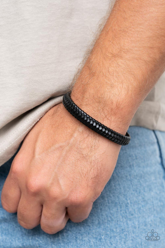 HAUTE-breaker Black Bracelet - Jewelry by Bretta