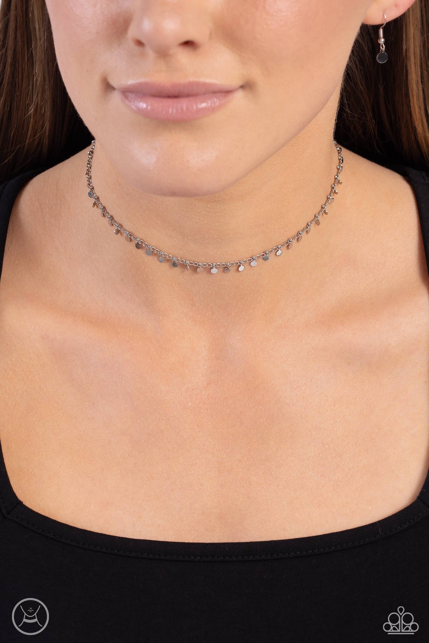 Spotlight Spunk Silver Necklace - Jewelry by Bretta