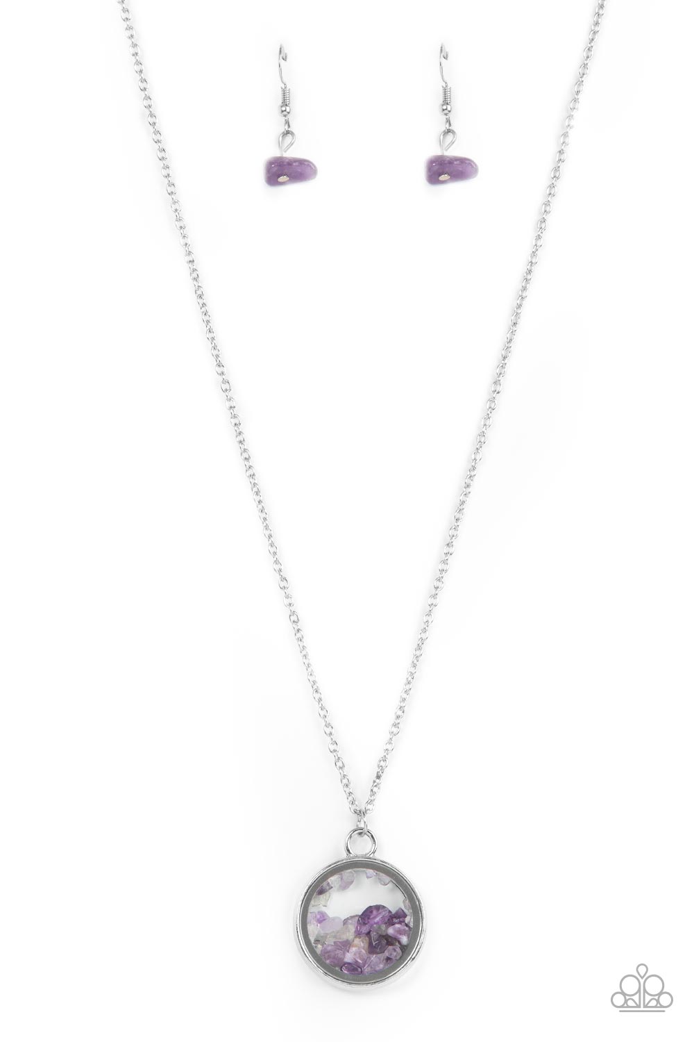 Gemstone Guru Purple Necklace- Jewelry by Bretta
