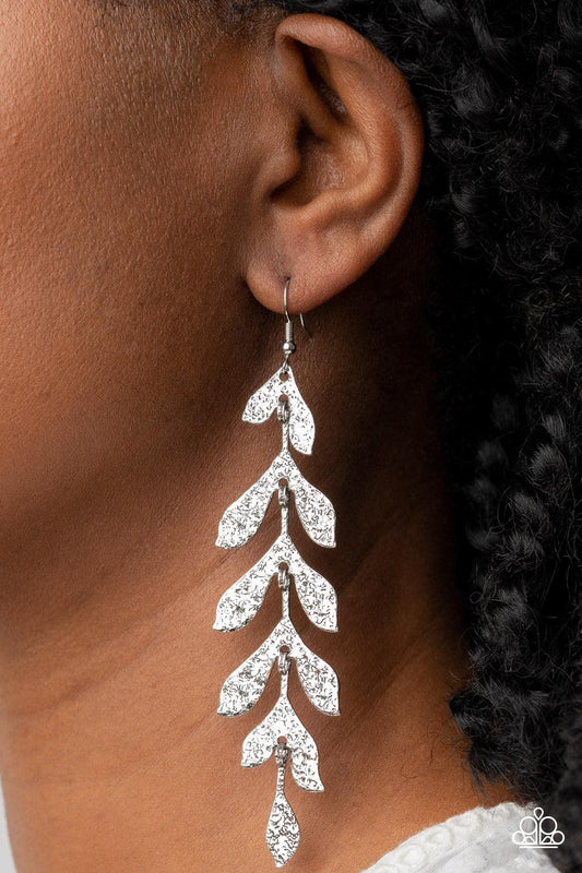 Lead From the FROND Silver Earrings - Jewelry by Bretta