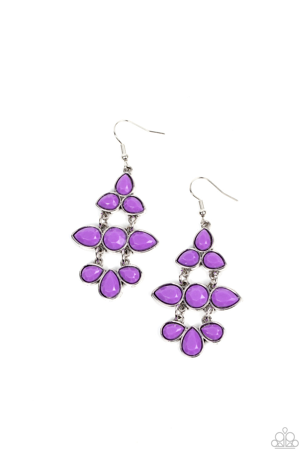 Bay Breezin Purple Earrings - Jewelry by Bretta