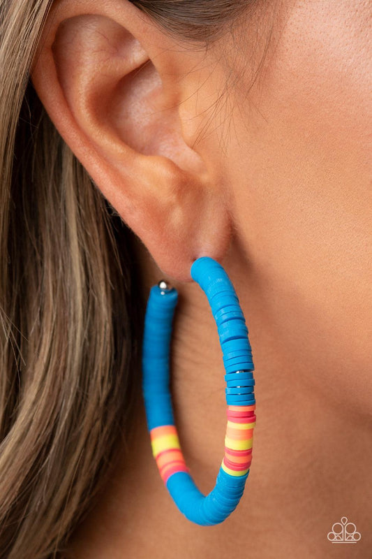 Colorfully Contagious Blue Earrings - Jewelry by Bretta