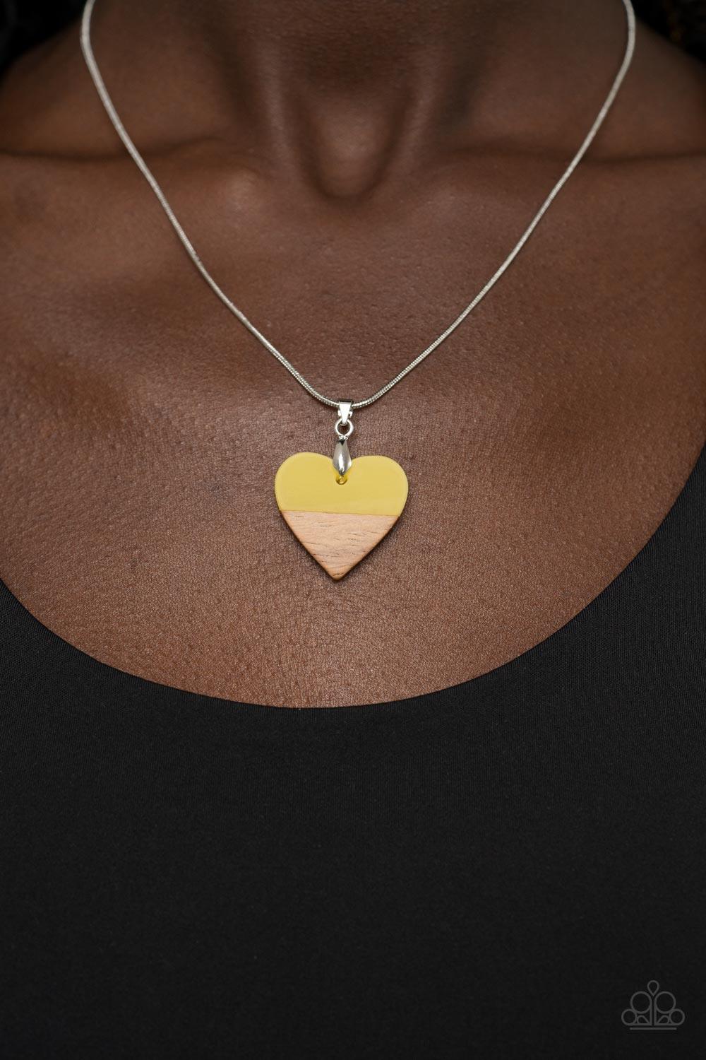 You Complete Me Yellow Necklace - Jewelry by Bretta