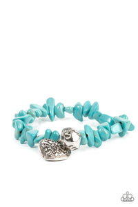 Love You to Pieces Blue Bracelet - Jewelry by Bretta
