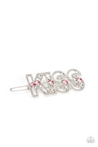Kiss Bliss Pink Hair Clip - Jewelry by Bretta