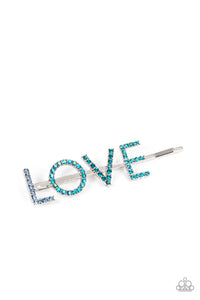 True Love Twinkle Blue Hair Clip - Jewelry by Bretta