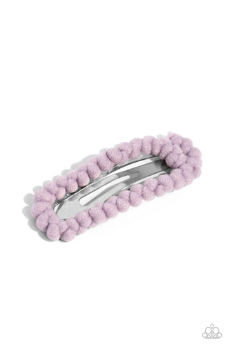 Bubble Gum Bubbly Purple Hair Clip - Jewelry by Bretta