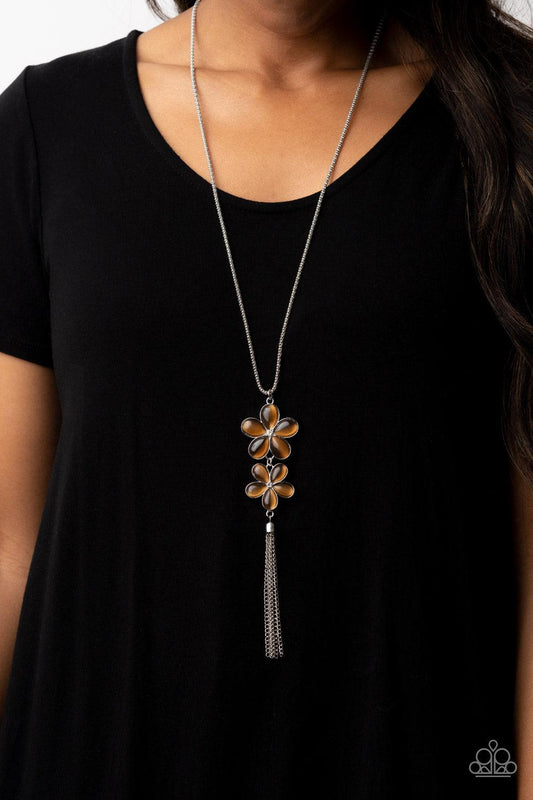 Perennial Powerhouse Brown Necklace - Jewelry by Bretta