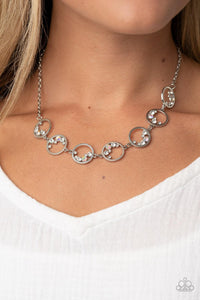 Blissfully Bubbly White Necklace - Jewelry by Bretta