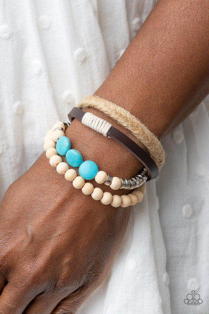DRIFTER Away Blue Bracelet - Jewelry by Bretta