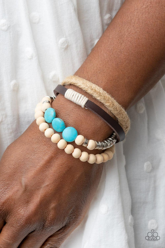 DRIFTER Away Blue Bracelet - Jewelry by Bretta