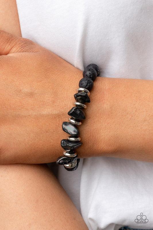 Volcanic Vacay Silver Bracelet - Jewelry by Bretta