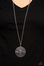 Targeted Tranquility Purple Necklace - Jewelry by Bretta