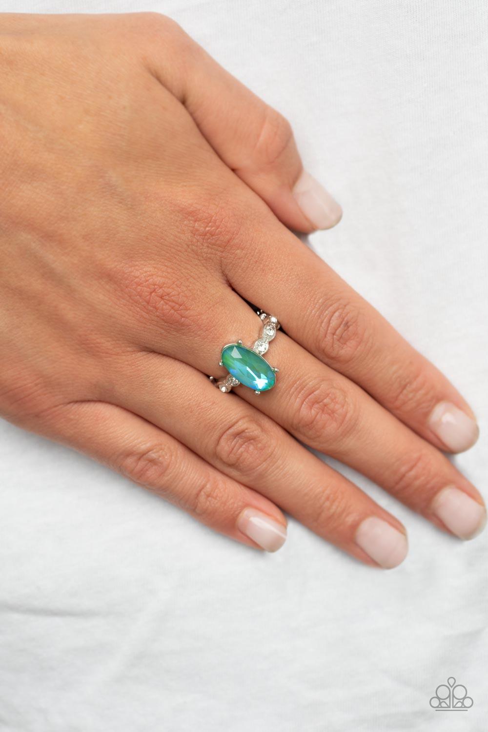 Stellar Sensation Green Ring - Jewelry by Bretta