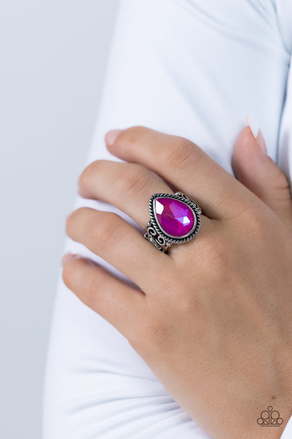 Supernatural Sparkle Pink Ring - Jewelry by Bretta