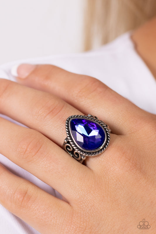 Supernatural Sparkle Purple Ring - Jewelry by Bretta