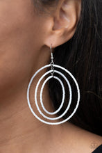 Colorfully Circulating White Earrings - Jewelry by Bretta