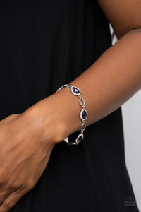 Timelessly Teary Purple Bracelet - Jewelry by Bretta