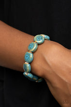 Earthy Entrada Blue Bracelet - Jewelry by Bretta