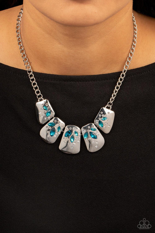 Jubilee Jingle Blue Necklace - Jewelry by Bretta