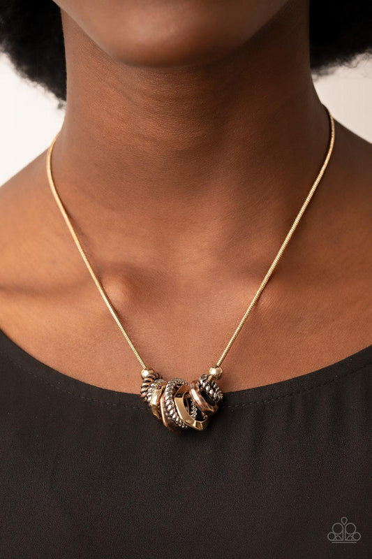 Mechanical Mischief Multi Necklace - Jewelry by Bretta