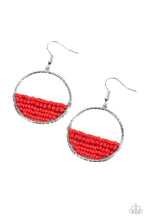 Head-Over-Horizons Red Earrings - Jewelry by Bretta