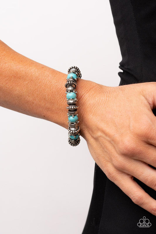 Canyon Crusher Blue Bracelet - Jewelry by Bretta