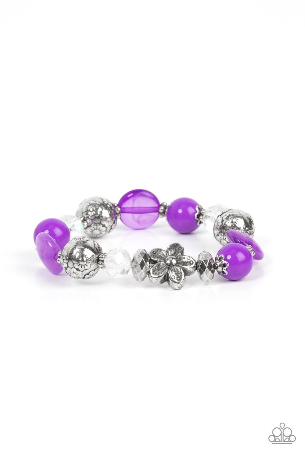 Pretty Persuasion Purple Bracelet - Jewelry by Bretta