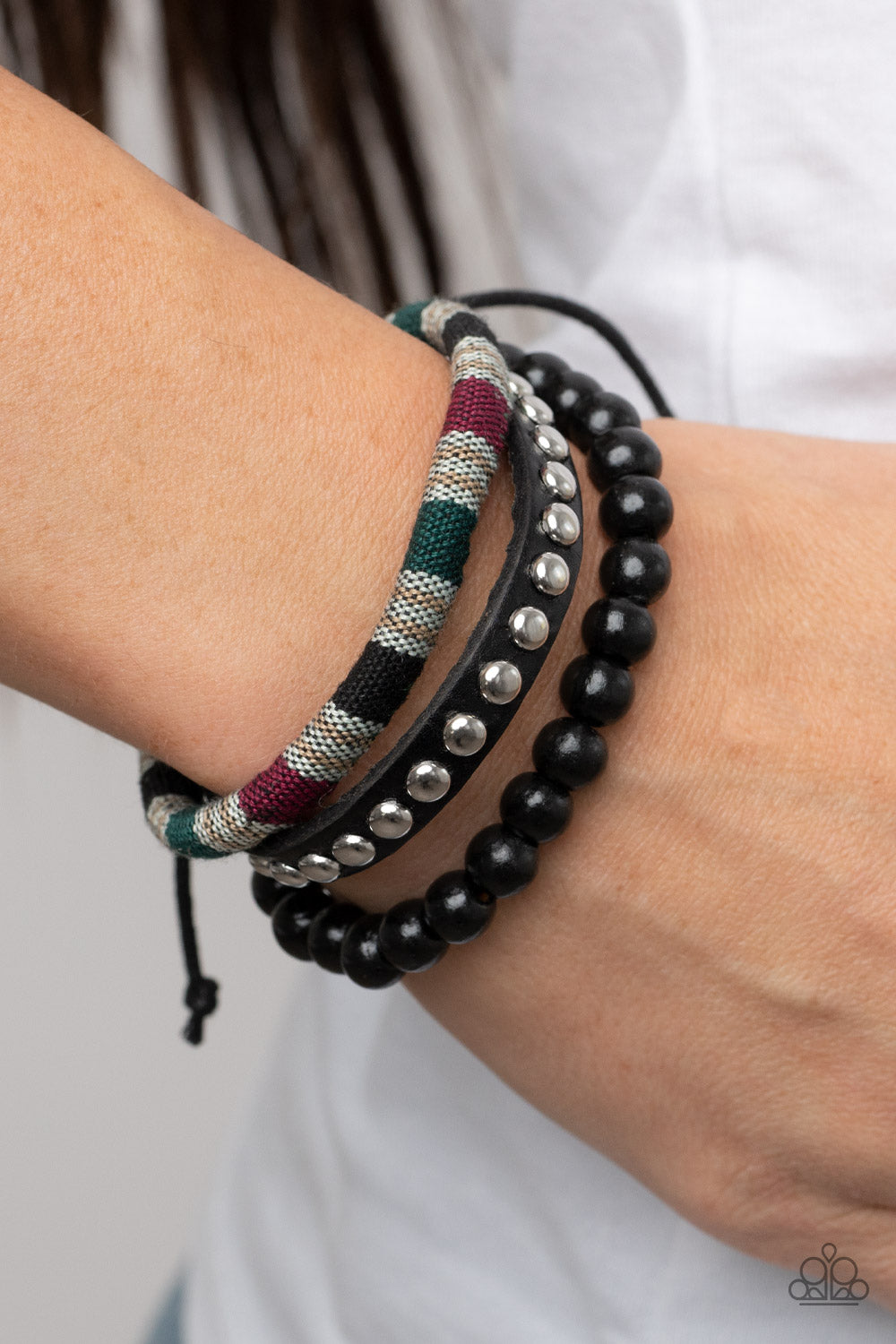 Molten Mogul Green Bracelet - Jewelry by Bretta