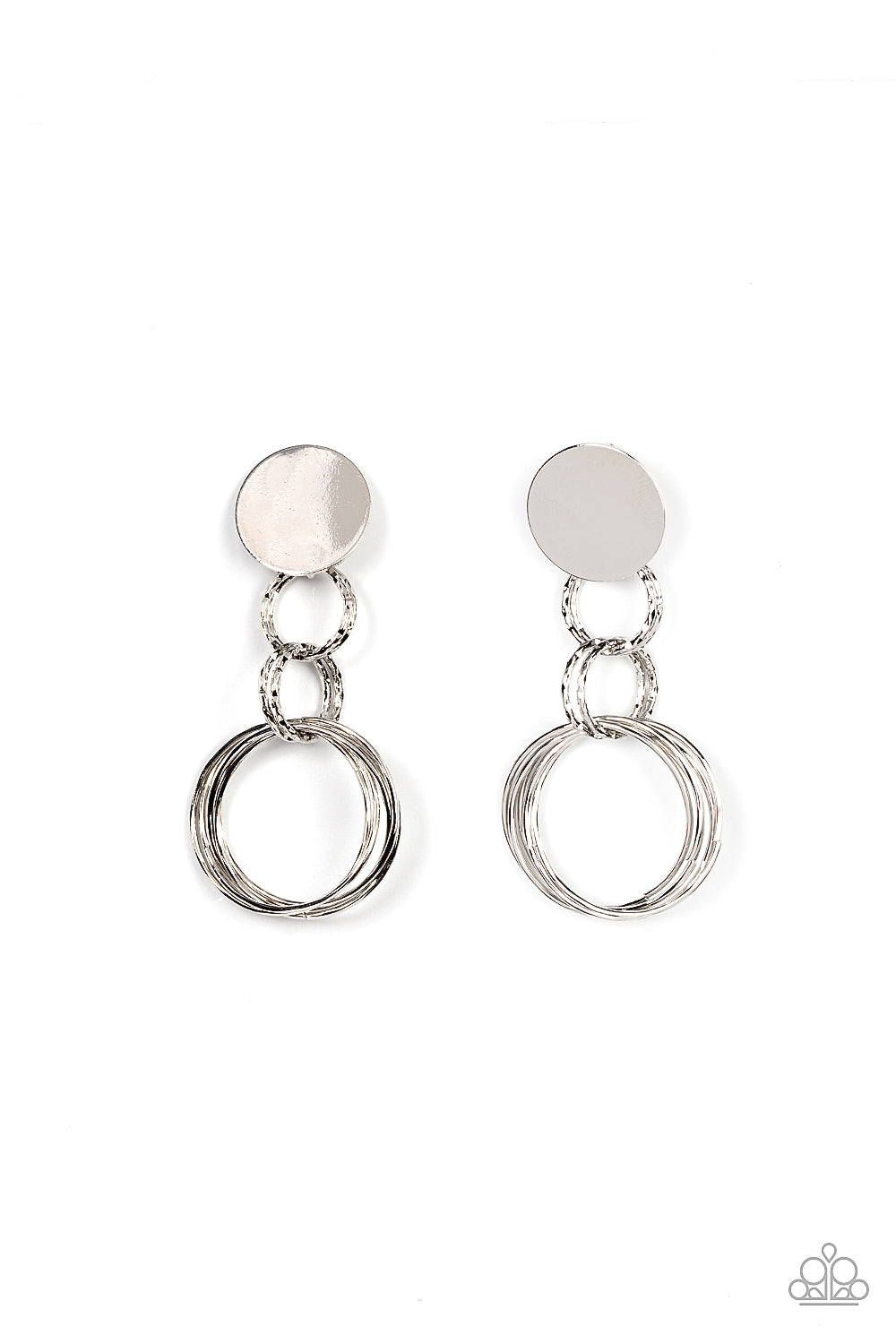  Industrialized Fashion Silver Earrings - Jewelry by Bretta