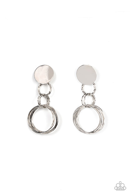  Industrialized Fashion Silver Earrings - Jewelry by Bretta