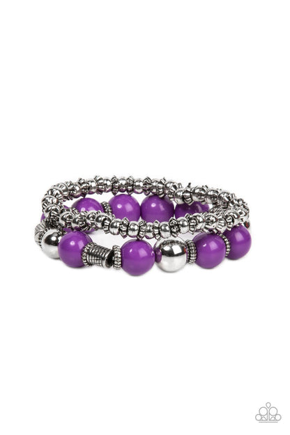 Walk This SWAY Purple Bracelet - Jewelry by Bretta