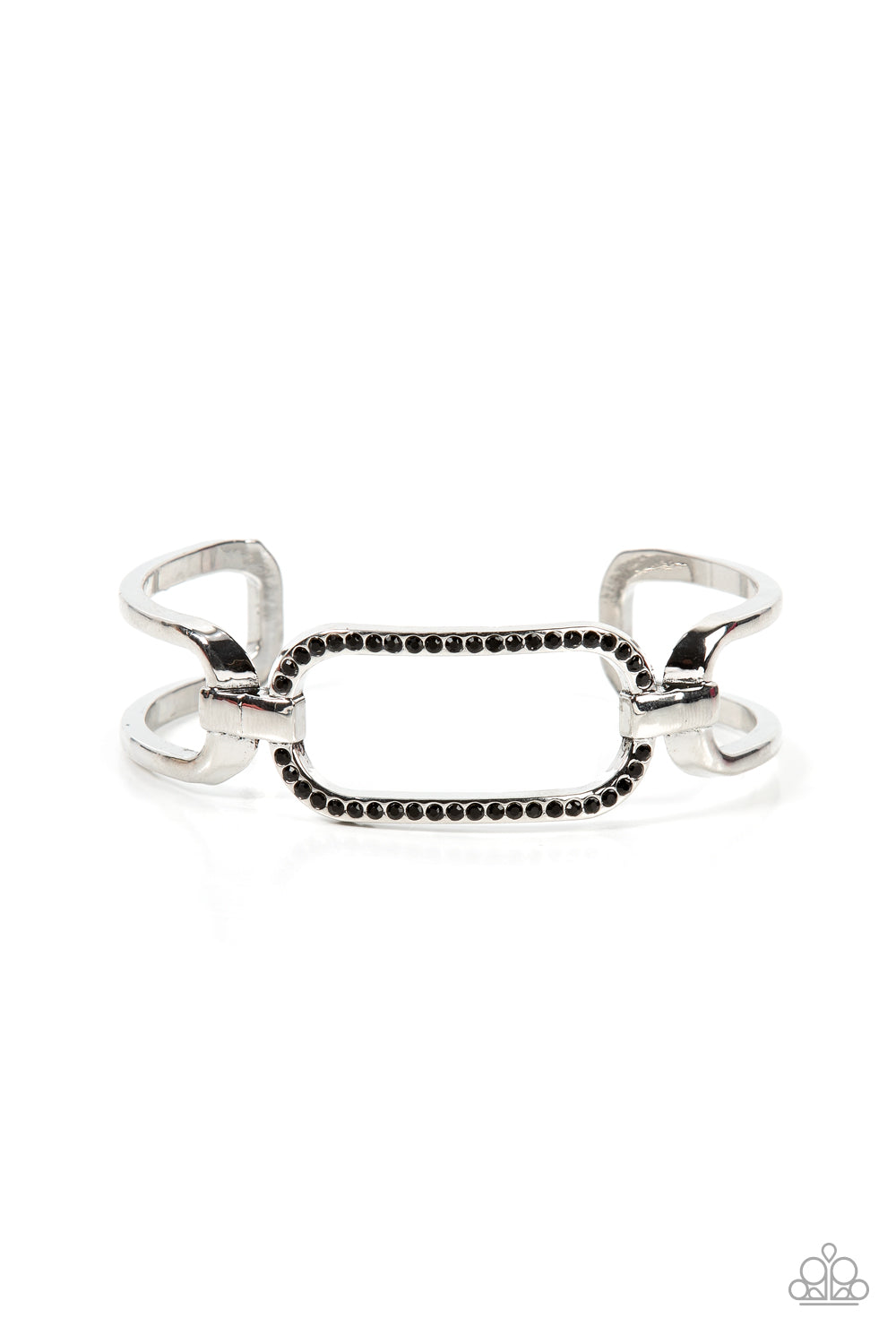 Civic Chic Black Bracelet - Jewelry by Bretta
