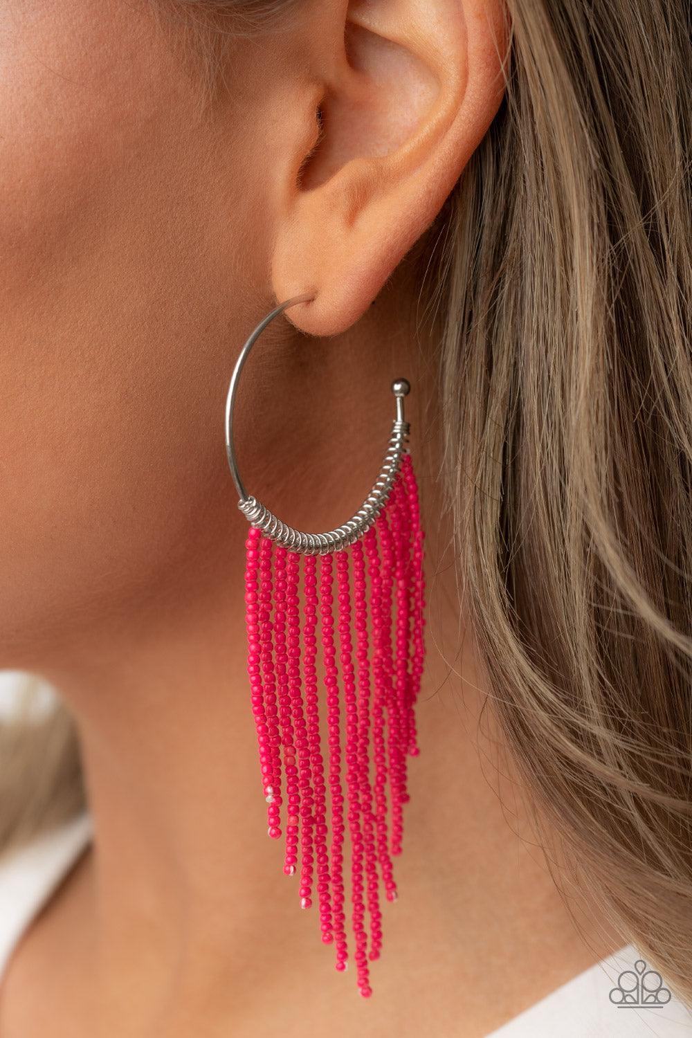 Saguaro Breeze Pink Earrings - Jewelry by Bretta