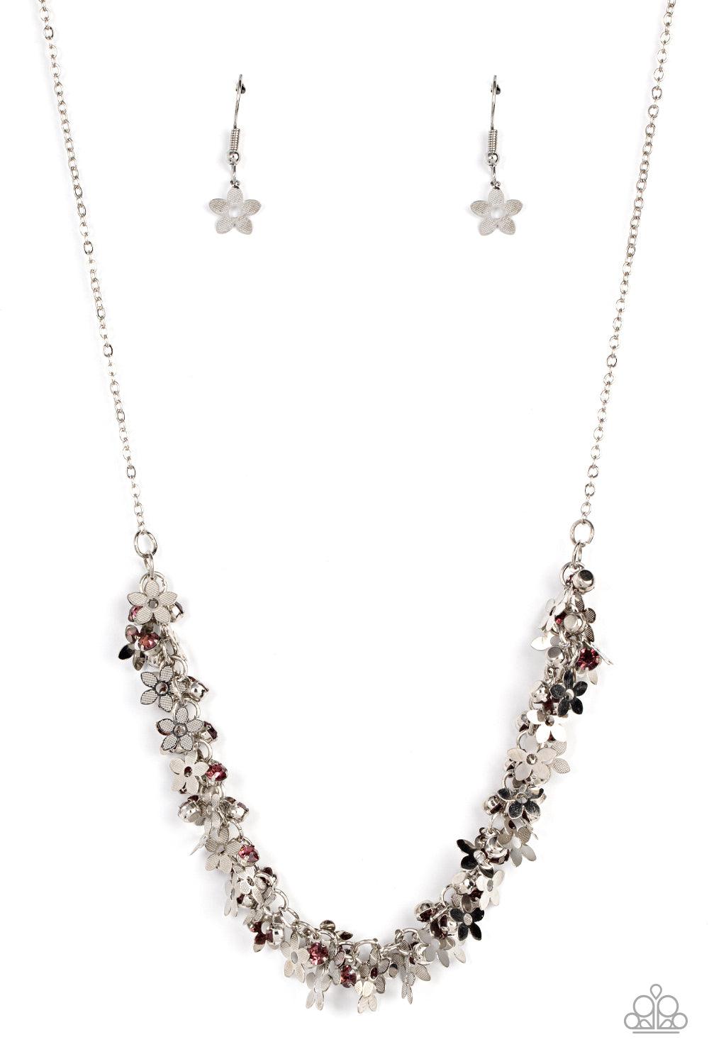 Fearlessly Floral Purple Necklace - Jewelry by Bretta