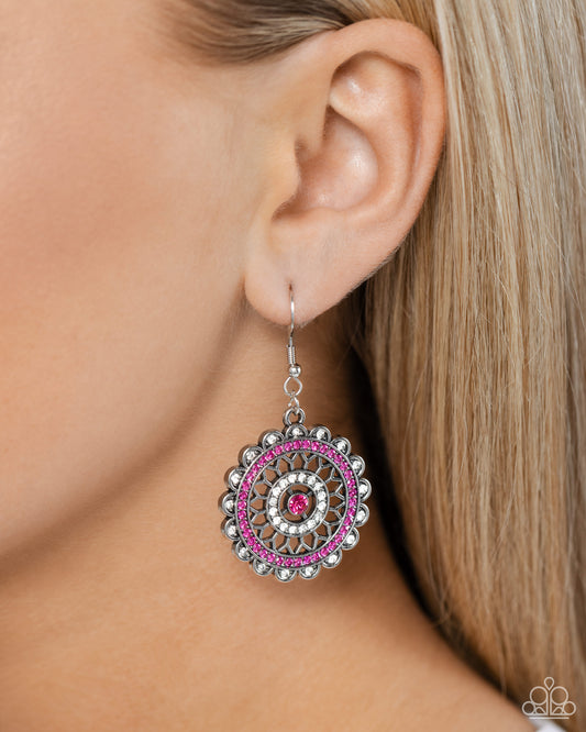Twinkly Translation Pink Earrings - Jewelry by Bretta