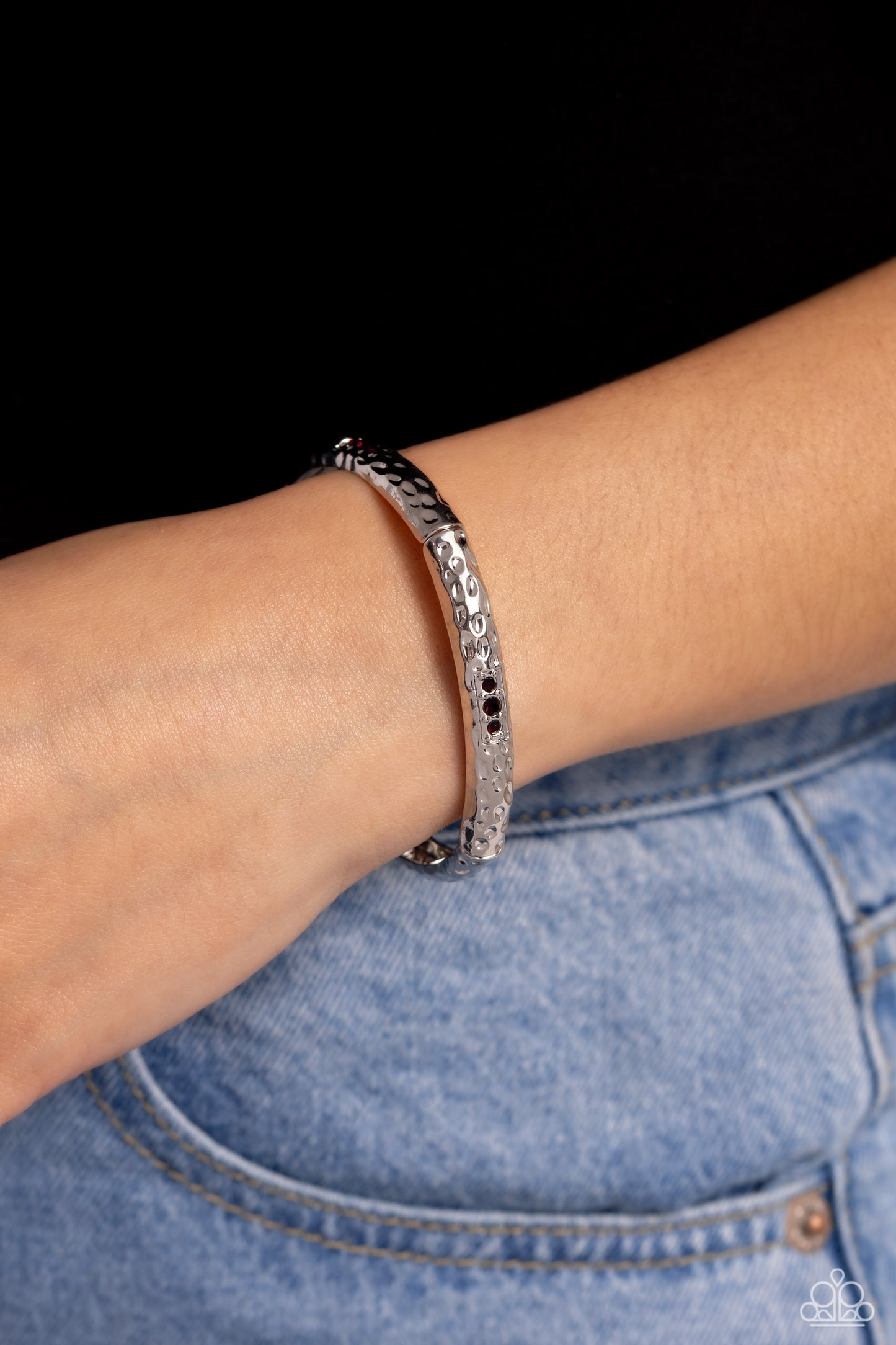 Reinvented Refinement Purple Bracelet - Jewelry by Bretta